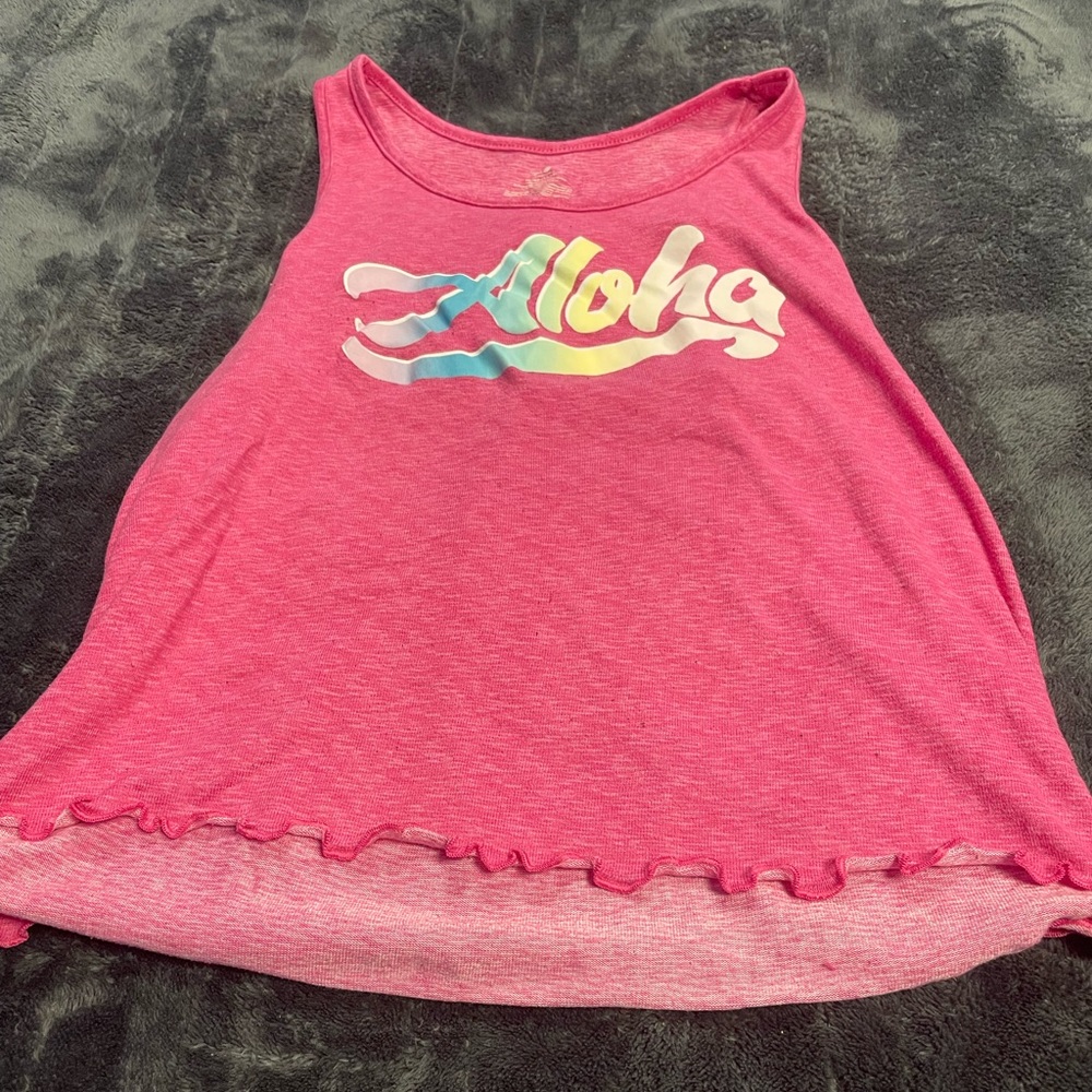 Aloha sleeping tank top